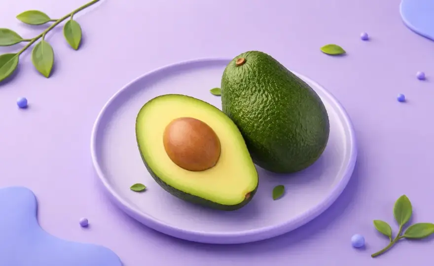 Hur många kalorier är det i en halv avokado?