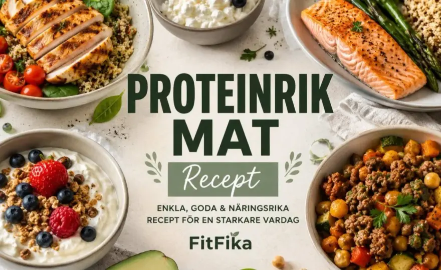 Proteinrika recept som mättar - enkla rätter för vardagen