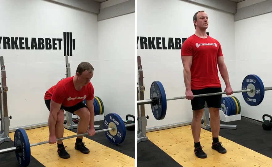 Stela marklyft med rätt teknik för starkare hamstrings